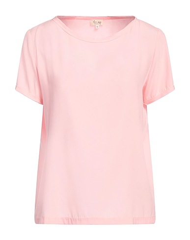 HER SHIRT HER DRESS Top 96% Silk, 4% Elastane