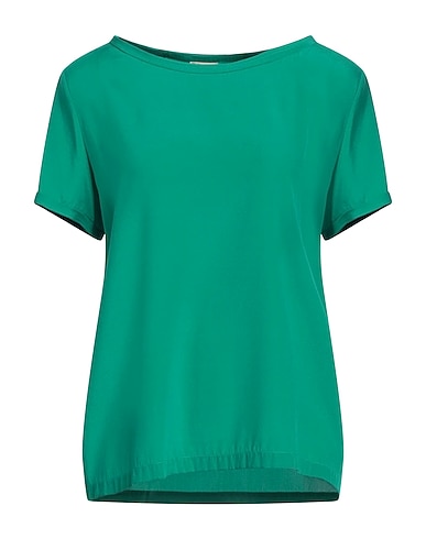 HER SHIRT HER DRESS Top 96% Silk, 4% Elastane