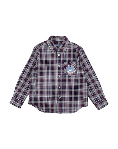JACOB COHЁN Patterned shirt Grey 100% Cotton