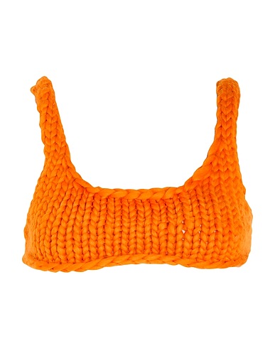 HOPE MACAULAY Top Orange Merino Wool