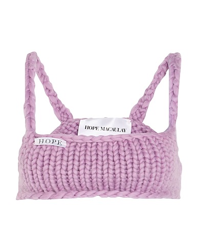 HOPE MACAULAY Top Lilac Merino Wool