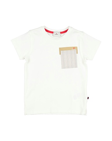 PEUTEREY T-shirt Bianco 96% Cotone, 4% Elastan
