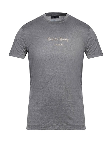 TOMBOLINI T-Shirt Grau 100% Baumwolle