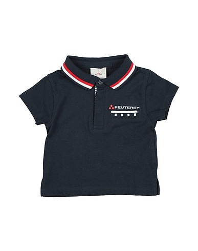 PEUTEREY Polo shirt Midnight blue 100% Cotton