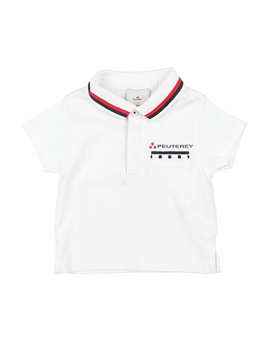 PEUTEREY Polo shirt White 100% Cotton