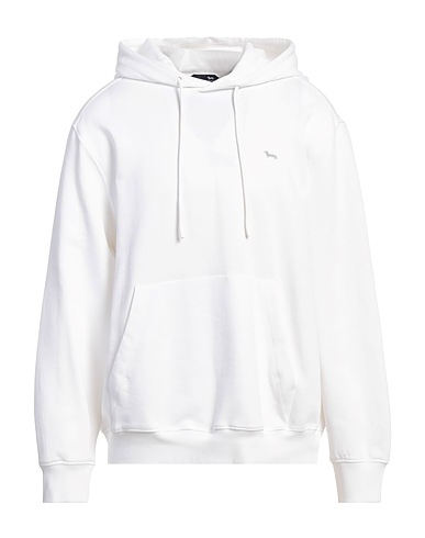 HARMONT & BLAINE Hooded track jacket  White 100% Cotton
