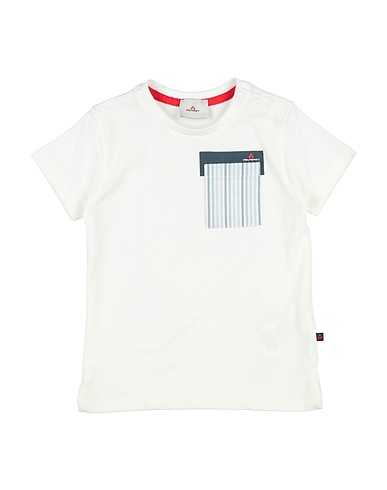 PEUTEREY T-shirt Cream 96% Cotton, 4% Elastane