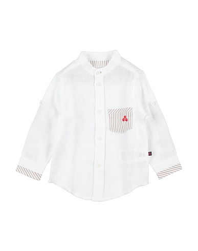 PEUTEREY Patterned shirt White 100% Linen