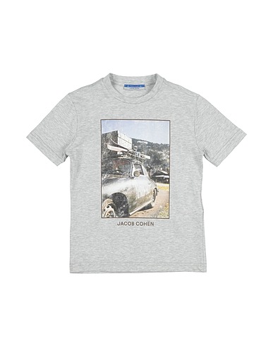 JACOB COHЁN T-shirt Grey 100% Cotton