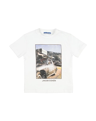 JACOB COHЁN T-shirt Bianco 100% Cotone