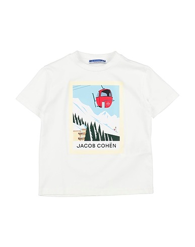 JACOB COHЁN T-shirt White 100% Cotton
