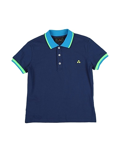PEUTEREY Poloshirt Marineblau 96% Baumwolle, 4% Elastan