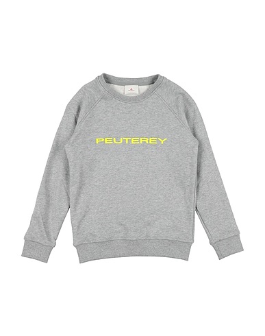 PEUTEREY Felpa Grigio 100% Cotone