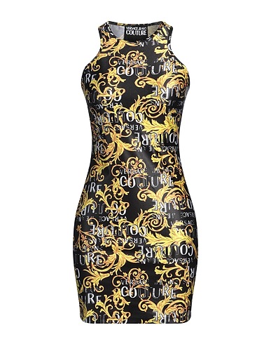VERSACE JEANS COUTURE Tubino Nero 80% Poliestere, 20% Elastan