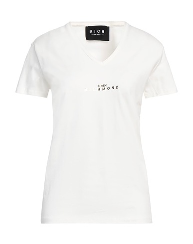 JOHN RICHMOND T-shirt White 95% Cotton, 5% Elastane