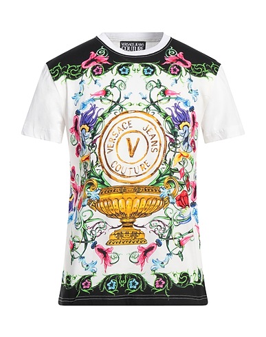 VERSACE JEANS COUTURE T-shirt White 100% Cotton