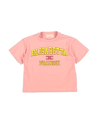 ELISABETTA FRANCHI T-shirt LA MIA BAMBINA Rosa 94% Cotone, 6% Elastan
