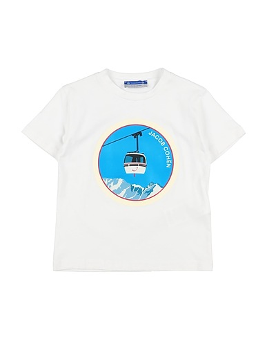 JACOB COHЁN T-shirt White 100% Cotton
