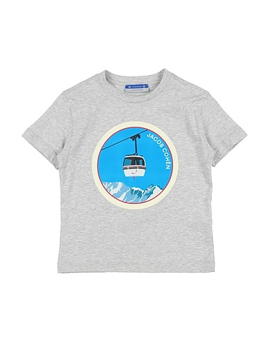 JACOB COHЁN T-Shirt Hellgrau 100% Baumwolle