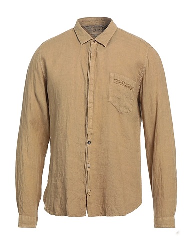 BERNA Linen shirt Khaki 100% Linen