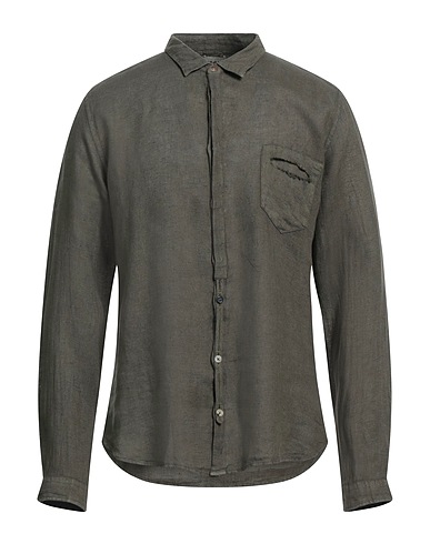 BERNA Chemise de couleur unie 100% Lin