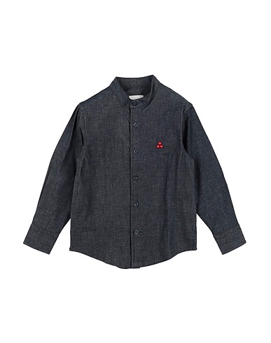 PEUTEREY Jeanshemd Blau 98% Baumwolle, 2% Elastan