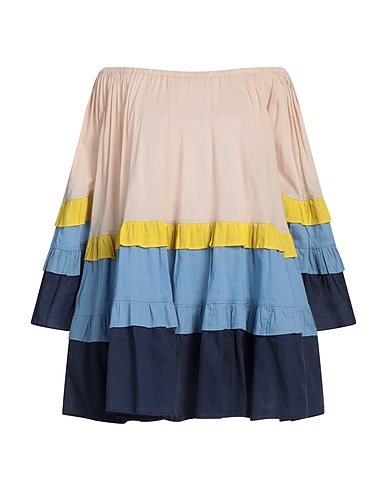TWINSET Short dress U&B Sand 100% Cotton