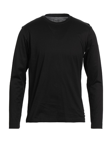 TOMBOLINI Basic T-Shirt Black 100% Cotton