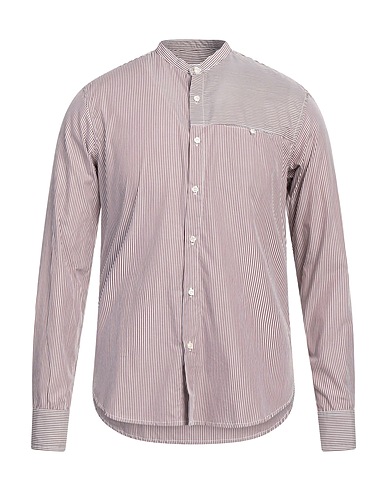 IMPERIAL Striped shirt Brown 100% Cotton