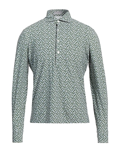 GHIRARDELLI Patterned shirt NEXT Military green 70% Polyamide, 30% Elastane
