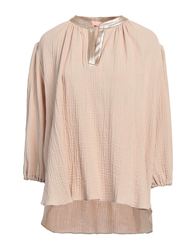 VALERIE KHALFON Top Beige 90% Poliestere, 10% Elastan