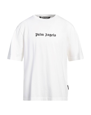 PALM ANGELS T-shirt Bianco 100% Cotone
