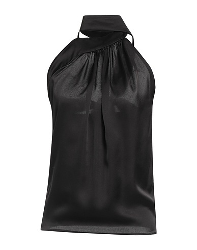 BRIAN DALES Top Nero 100% Poliestere