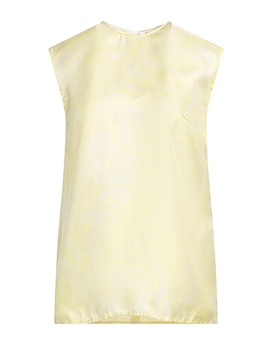 STELLA McCARTNEY Silk top Yellow 100% Silk