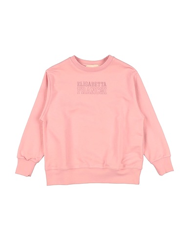 ELISABETTA FRANCHI Sweatshirt LA MIA BAMBINA Pink 100% Cotton, Elastane