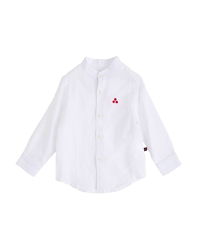 PEUTEREY Solid colour shirt White 100% Linen
