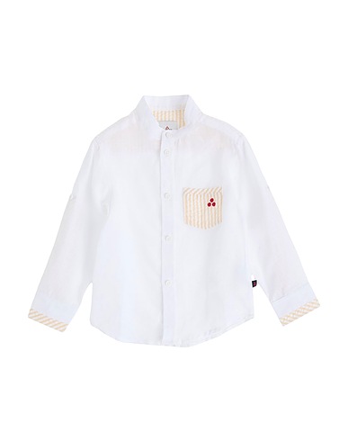 PEUTEREY Patterned shirt White 100% Linen
