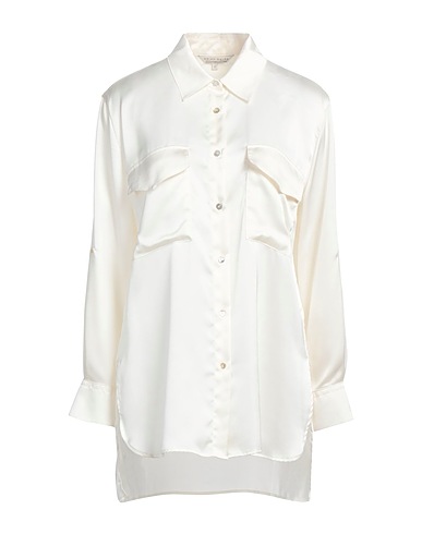 BRIAN DALES Solid colour shirts & blouses Ivory 100% Polyester