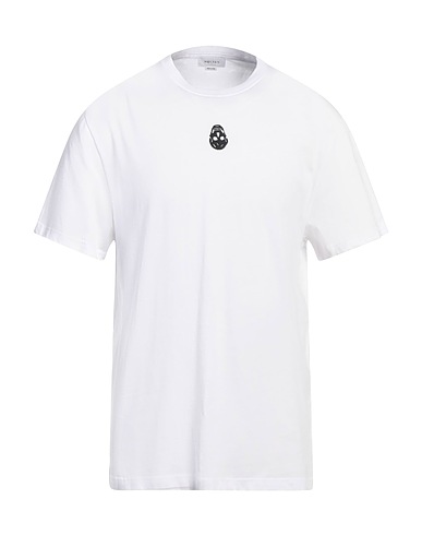 MCQUEEN T-shirt Bianco 100% Cotone