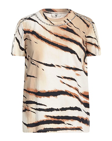 TWINSET T-shirt U&B Khaki 100% Cotton, Polyester