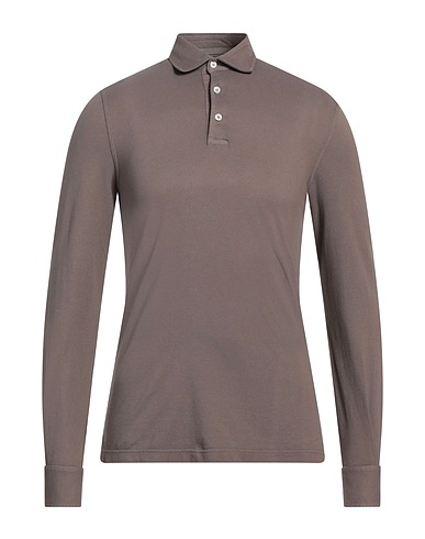 FEDELI Polo Khaki 100% Cotone