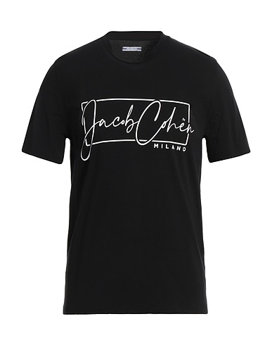 JACOB COHЁN T-shirt Black 100% Cotton