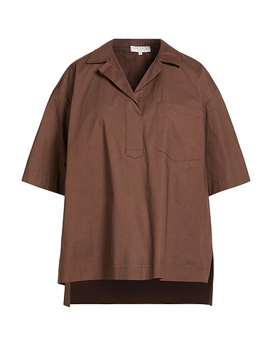 ANTONELLI Top Dark brown 95% Cotton, 5% Elastane