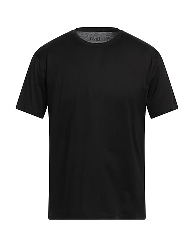 TOMBOLINI Basic T-Shirt Black 100% Cotton