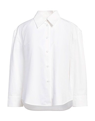 JIL SANDER Solid colour shirts & blouses White 100% Cotton