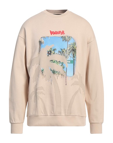 DISCLAIMER Sweatshirt Beige 100% Cotton