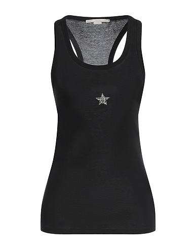 STELLA McCARTNEY Vest Black 67% Lyocell, 33% Cotton