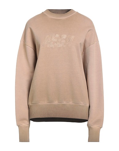 MSGM Sweatshirt Kamel 100% Baumwolle