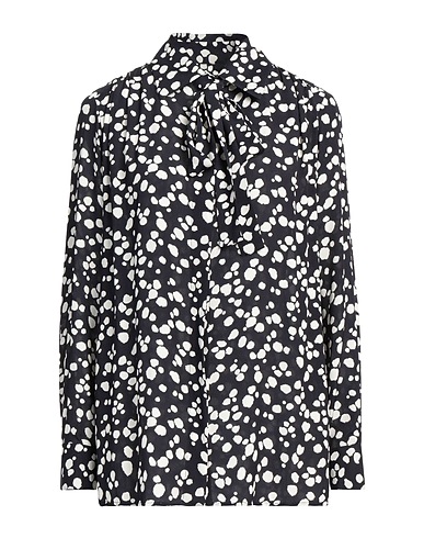 MSGM Patterned shirts & blouses Black 100% Viscose