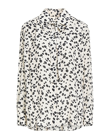 MSGM Patterned shirts & blouses AVORIO 100% Viscose